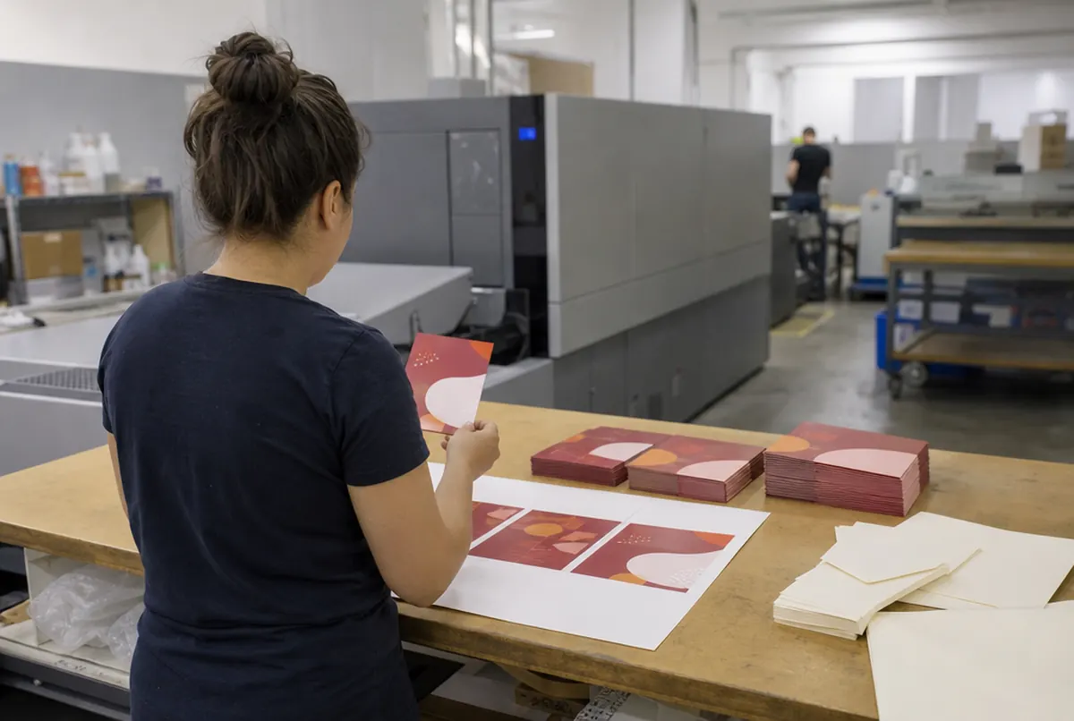 Impression d'invitations personnalisées et contrôle avec l'épreuve