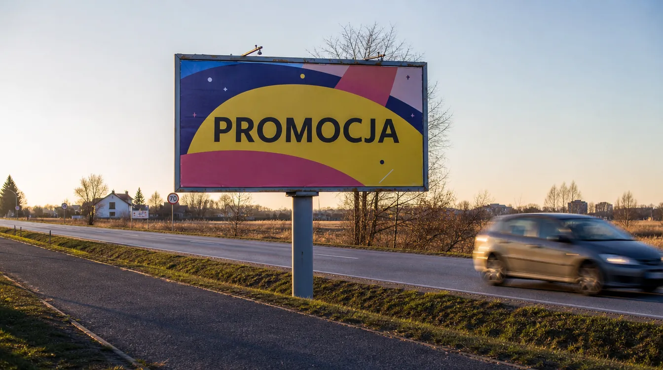 Billboardy i formaty stałe — wizualizacja kategorii