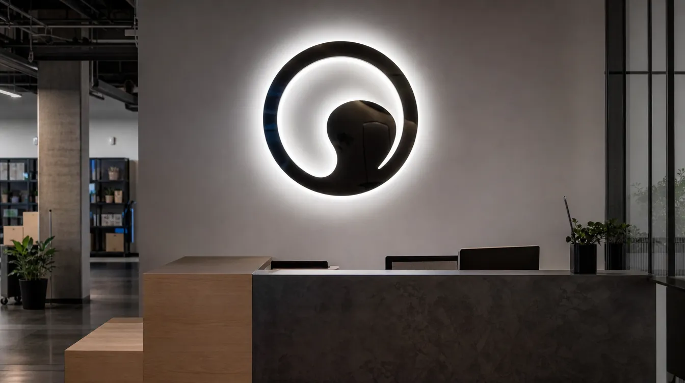 Logotypy i emblematy LED 3D — wizualizacja kategorii