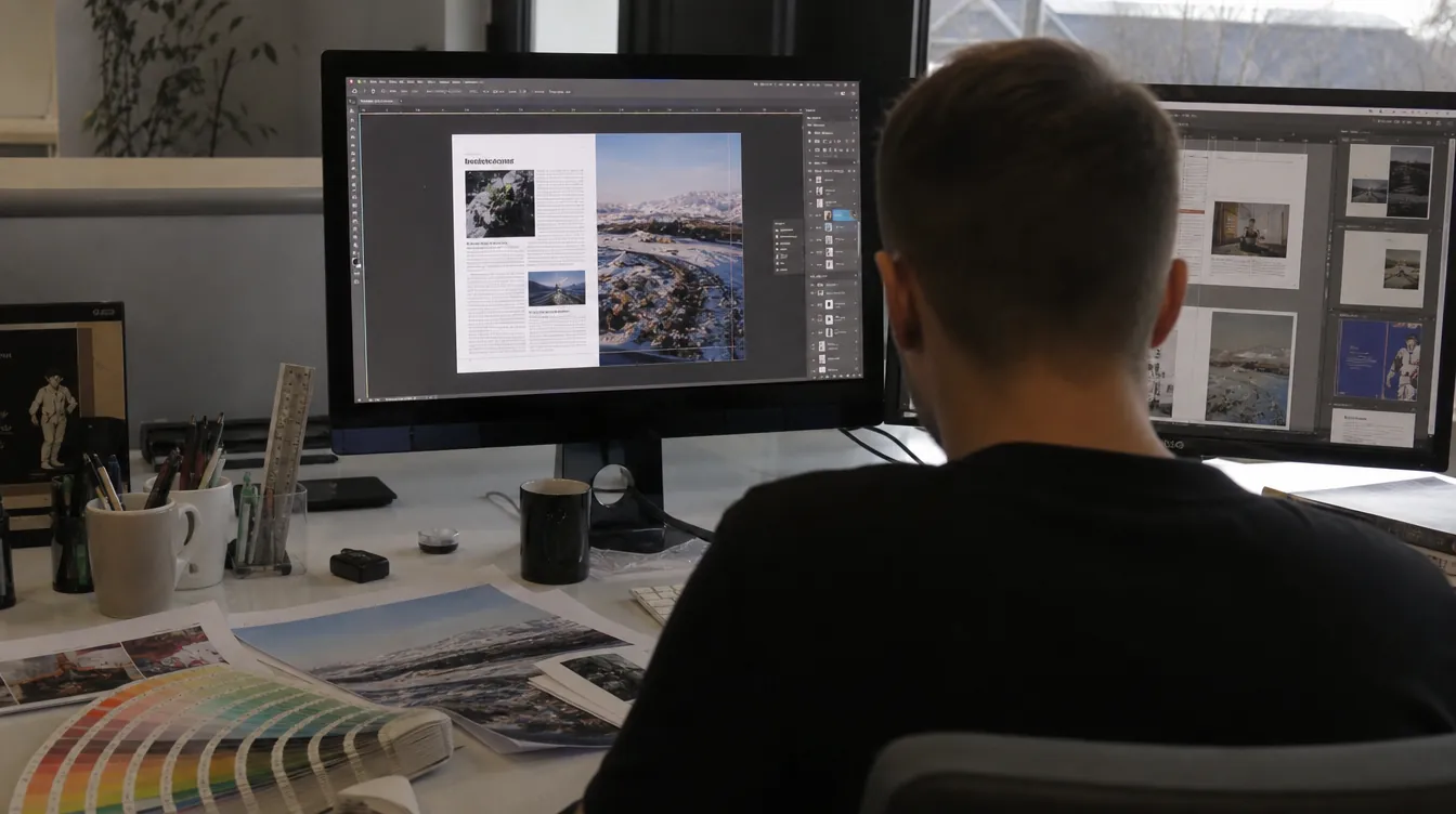 Projekt graficzny i DTP — wizualizacja kategorii