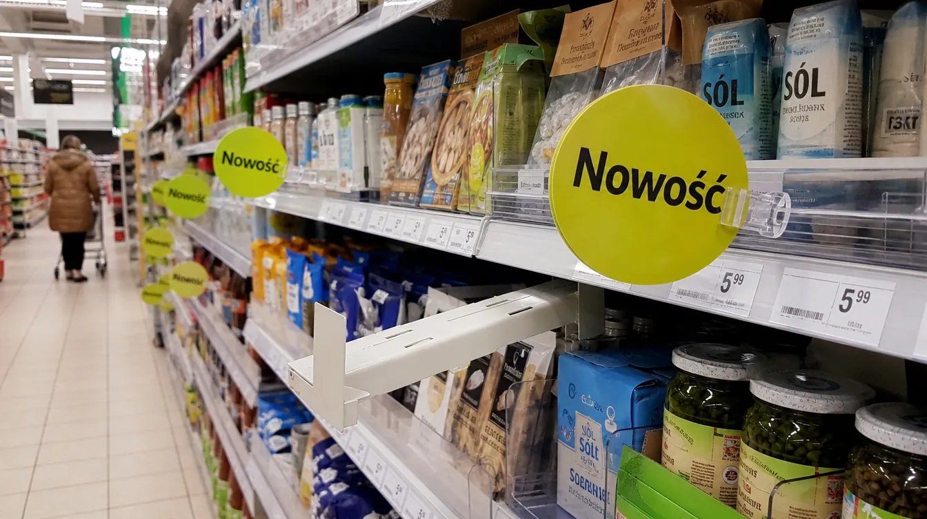 Woblery, shelfstoppery i cenówki — wizualizacja kategorii