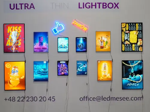 Ekspozycja produktów LED