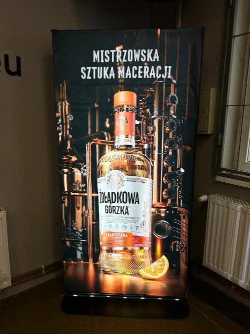 Stand POS z podświetleniem