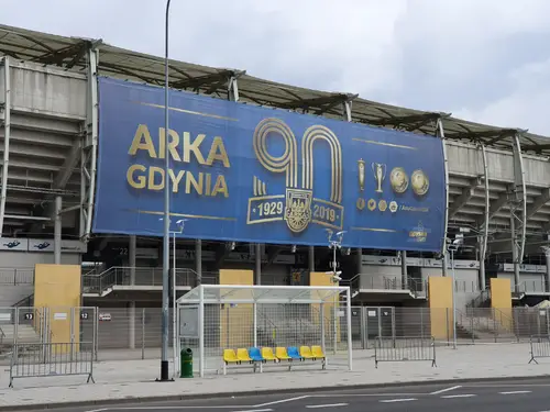 Wielki format na stadionie